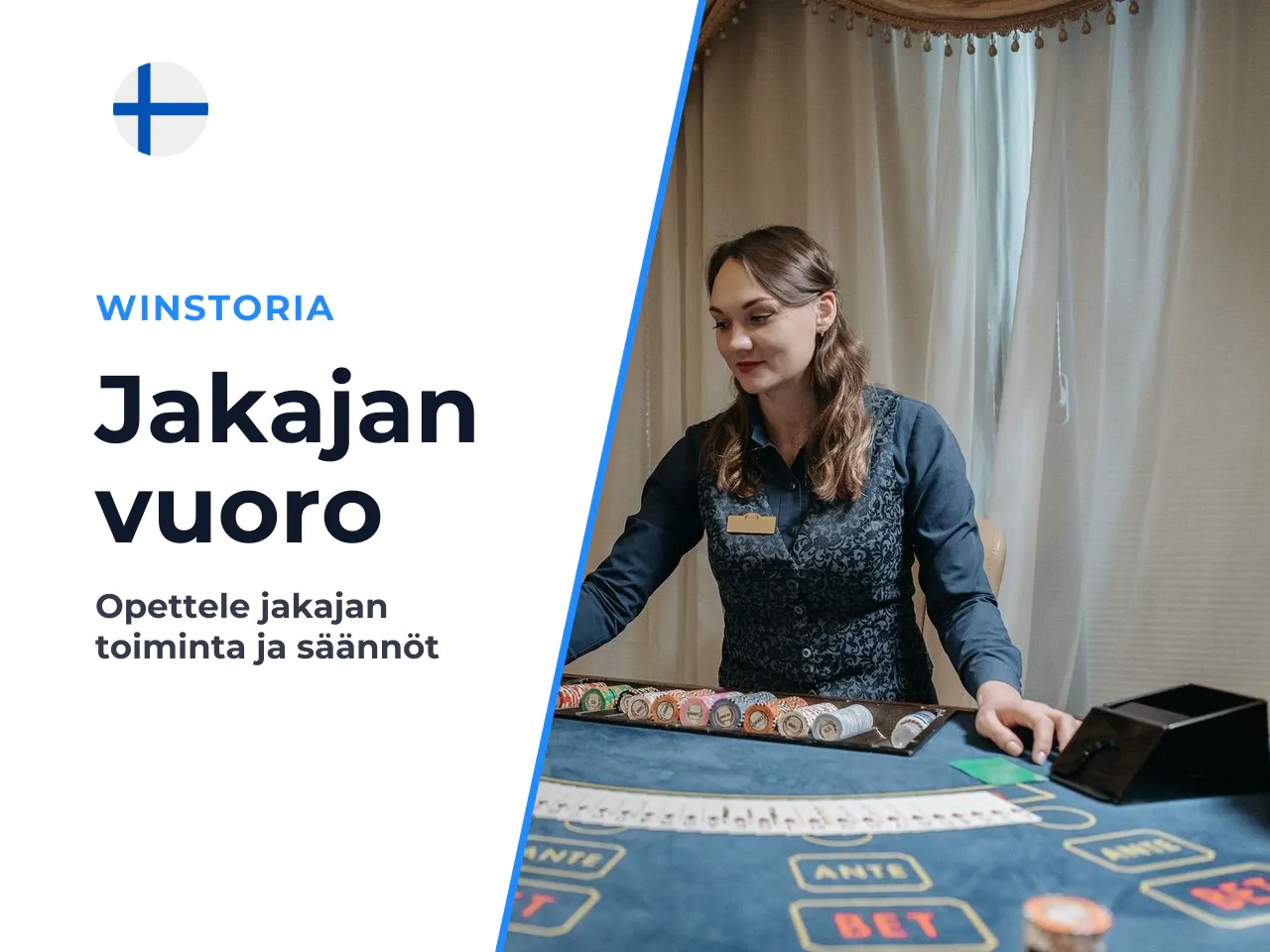 Jakajan vuoro ja kierroksen ratkaisu. Kun