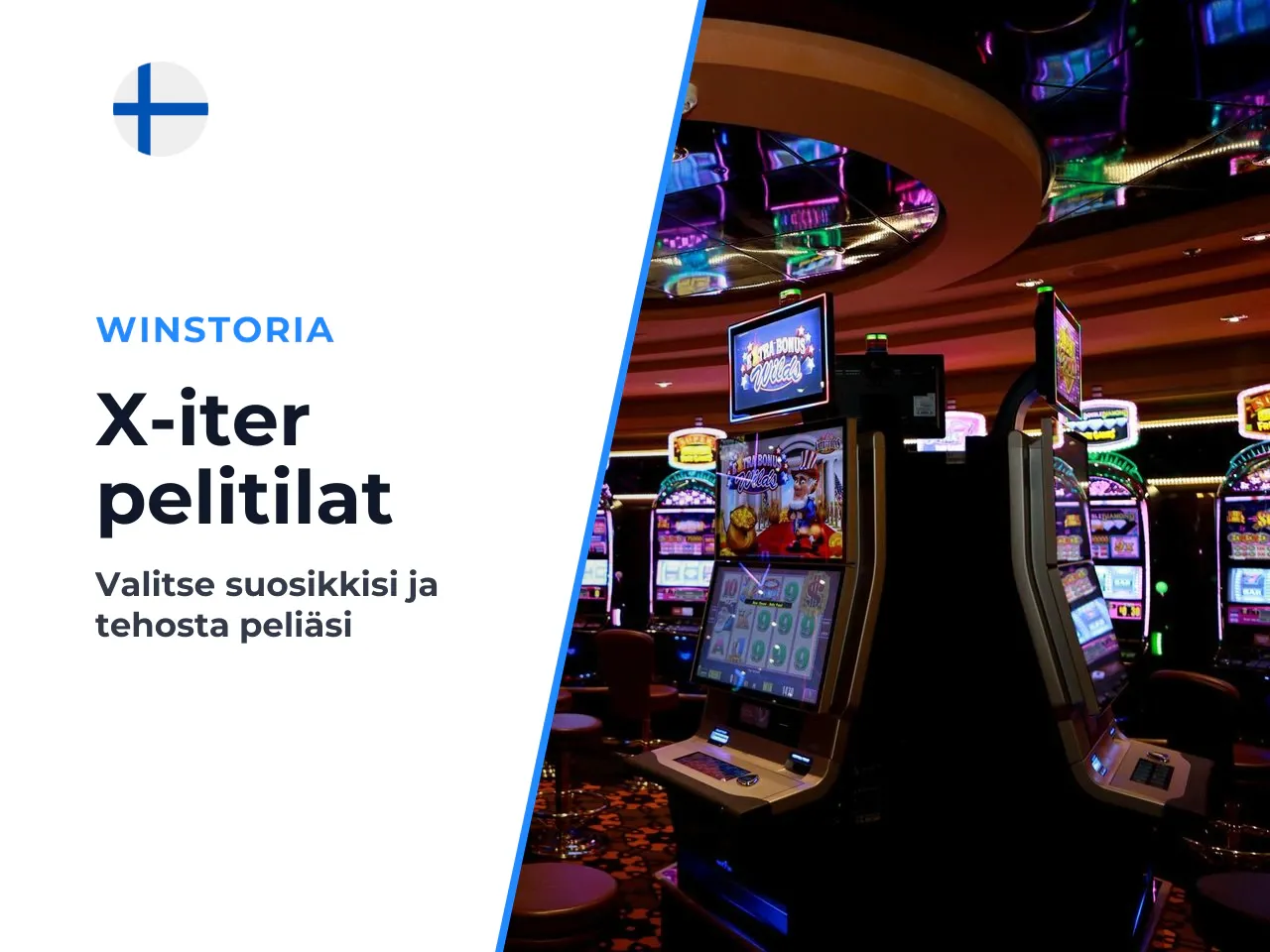X-iter viisi pelitilaa yksityiskohtaisesti. ELK Studiosin