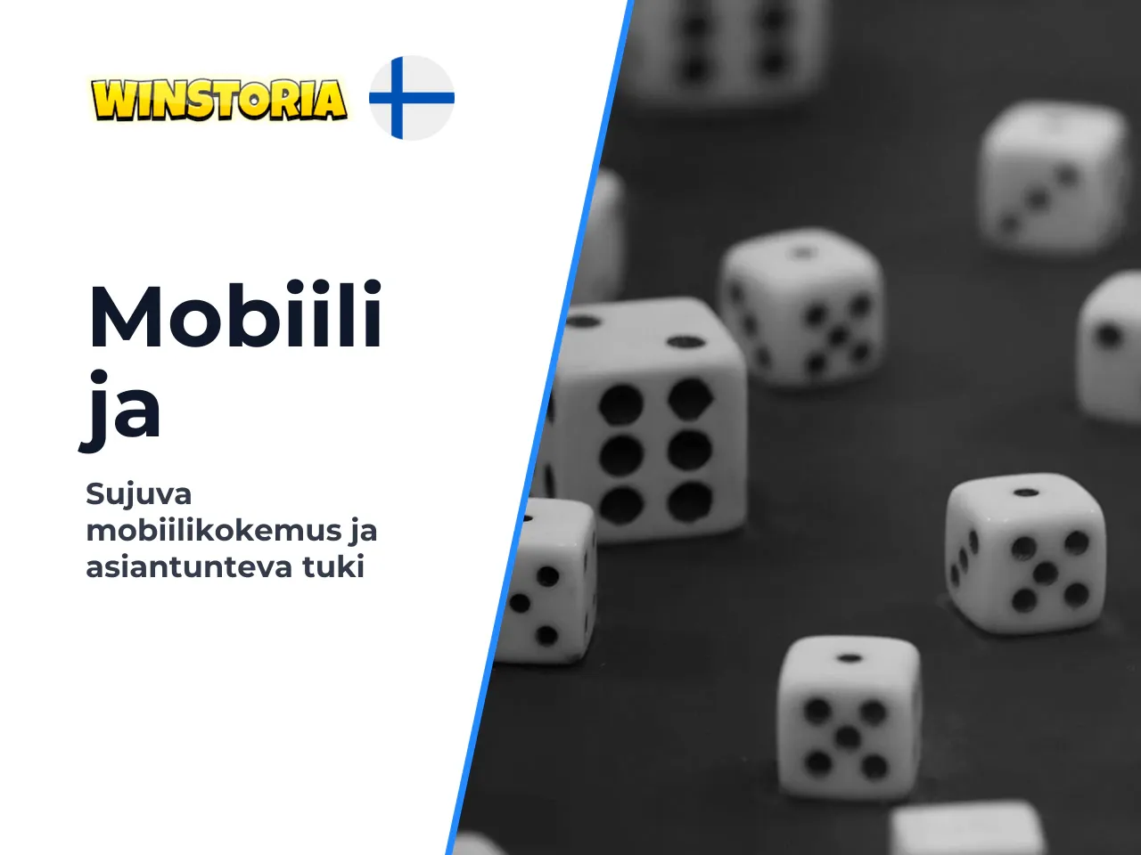 Winstoria mobiili, käytettävyys ja asiakaspalvelu. Winstoria