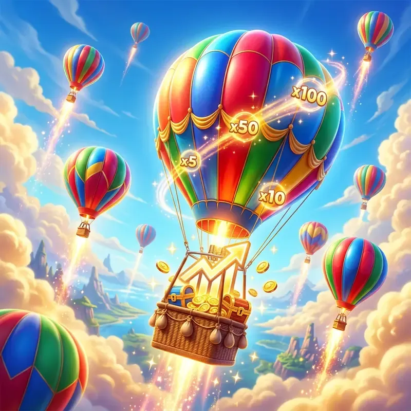 Balloon demo pelaa crash game -peliä