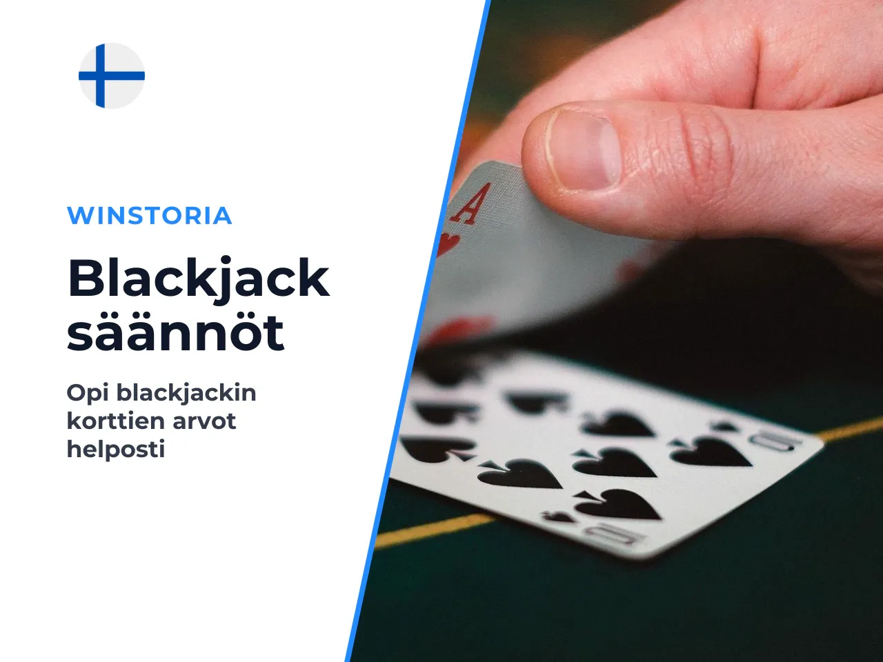 Blackjack korttien arvot ja käden laskeminen