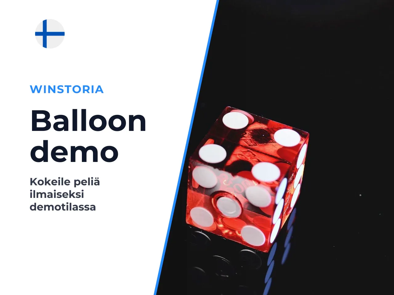 Mitä Balloon demo -versiossa voi kokeilla
