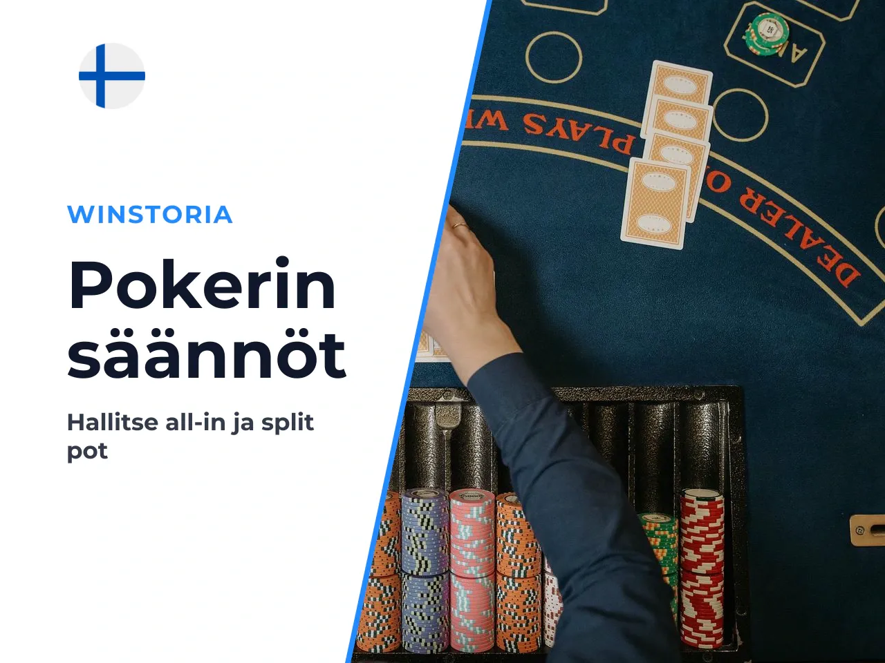 All-in ja split pot -tilanteet. Kun