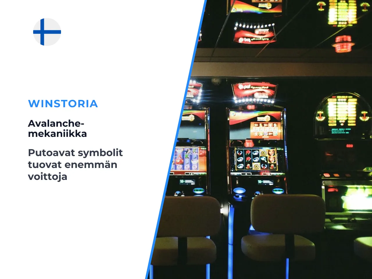 Avalanche-toiminto ja putoavat symbolit. Avalanche-mekaniikka lumivyöry