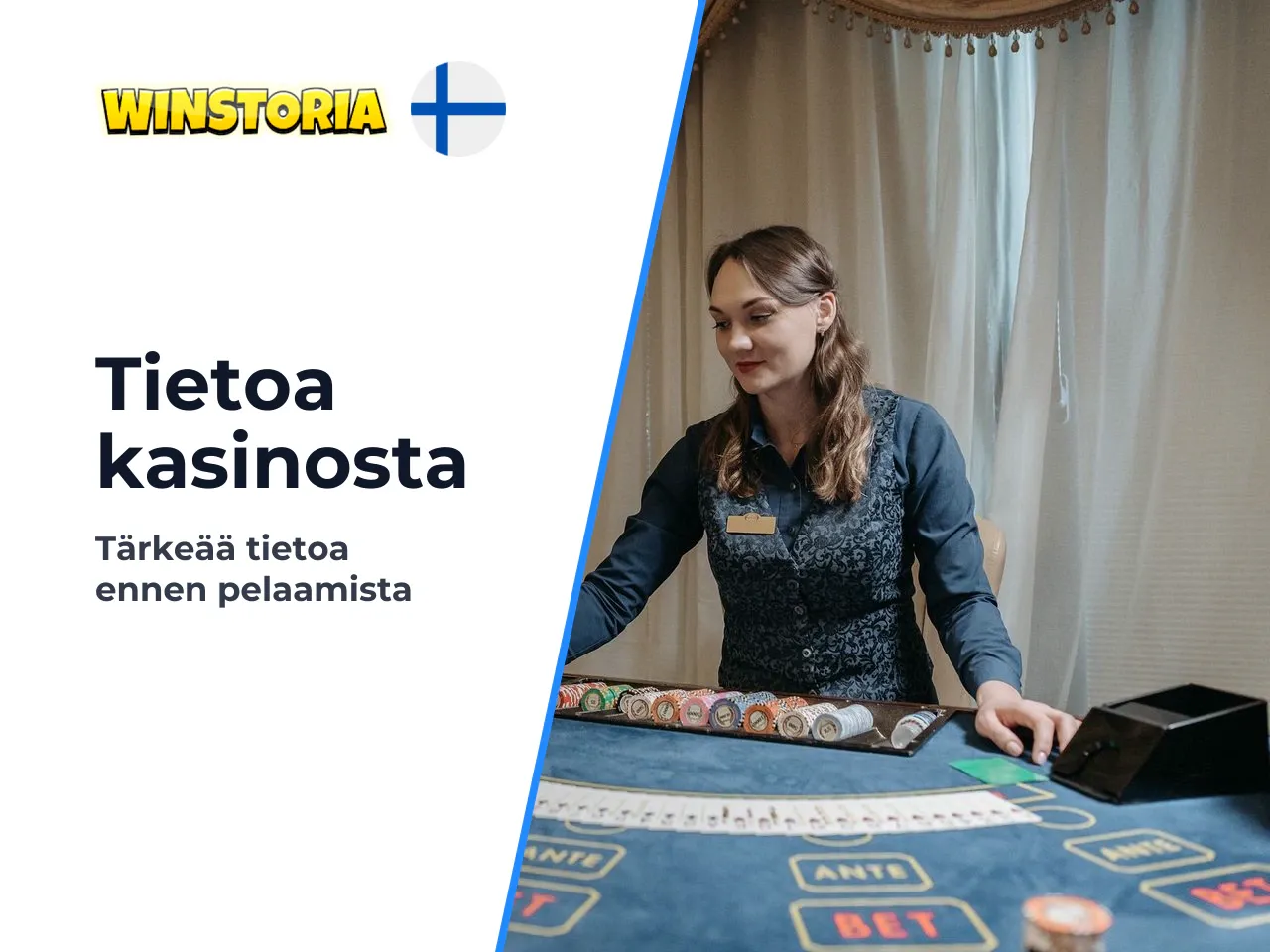 Winstoria casinon tiedot ennen pelaamista. Ennen
