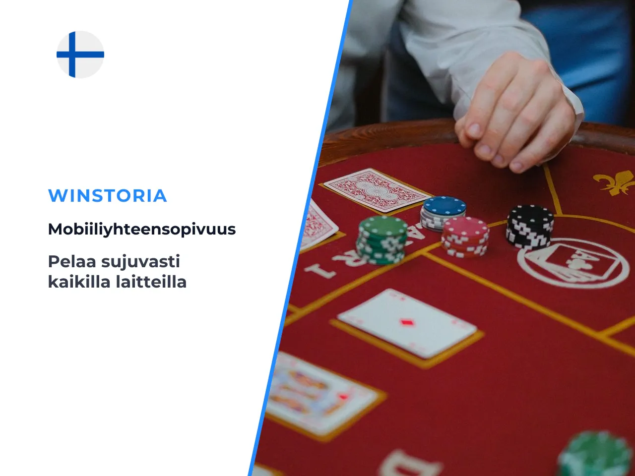 Mitä laitteita Winstoria app tukee