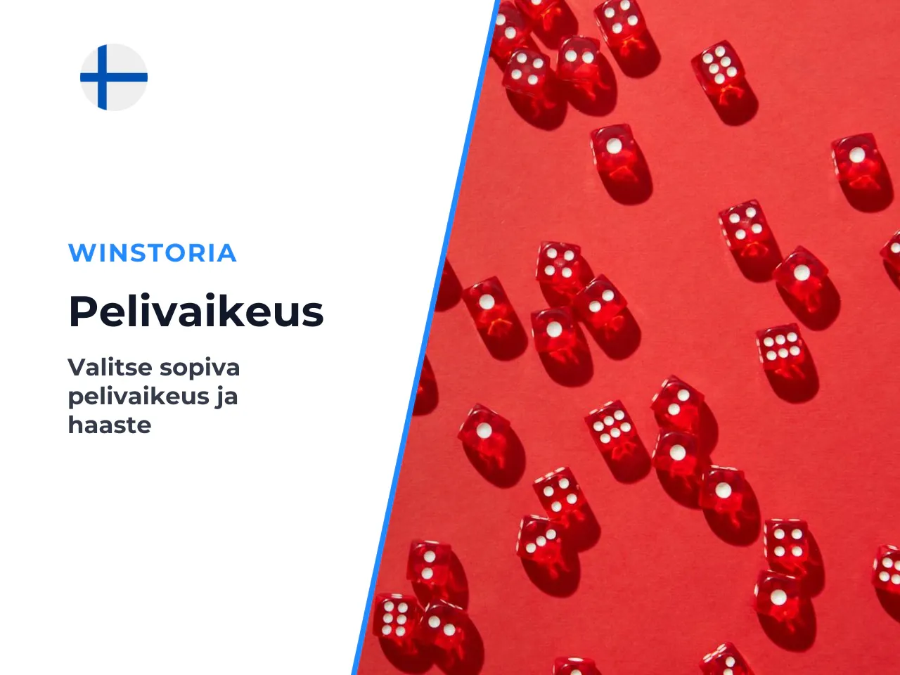 Vaikeustasot helppo ja muut pelivaihtoehdot. Peli