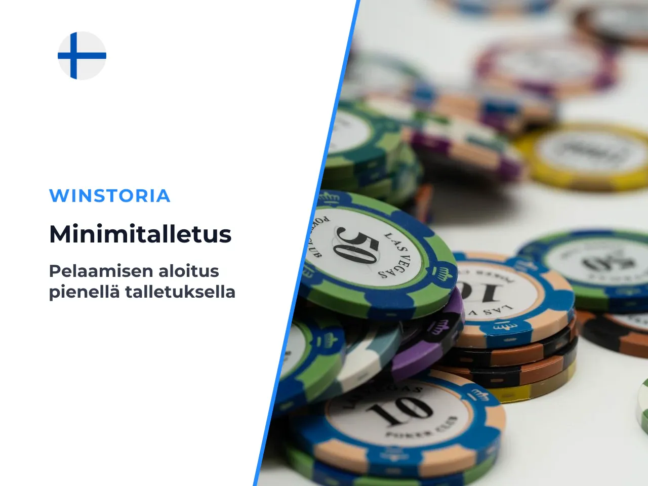 Minimitalletus ja käytettävissä olevat valuutat. Kasinokohtainen