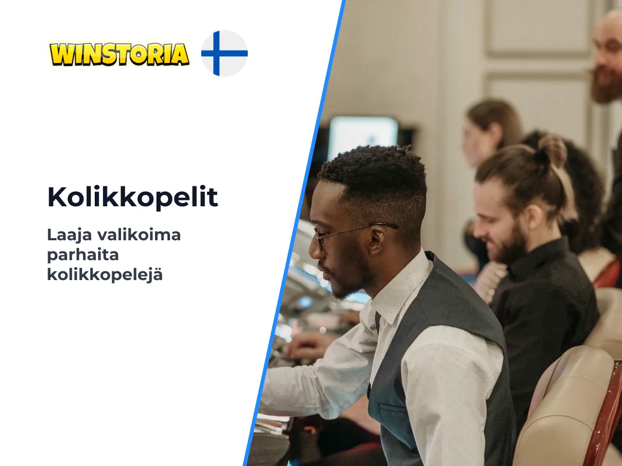 Kolikkopelit, jättipotit ja pelivalikoima. Kolikkopelit muodostavat