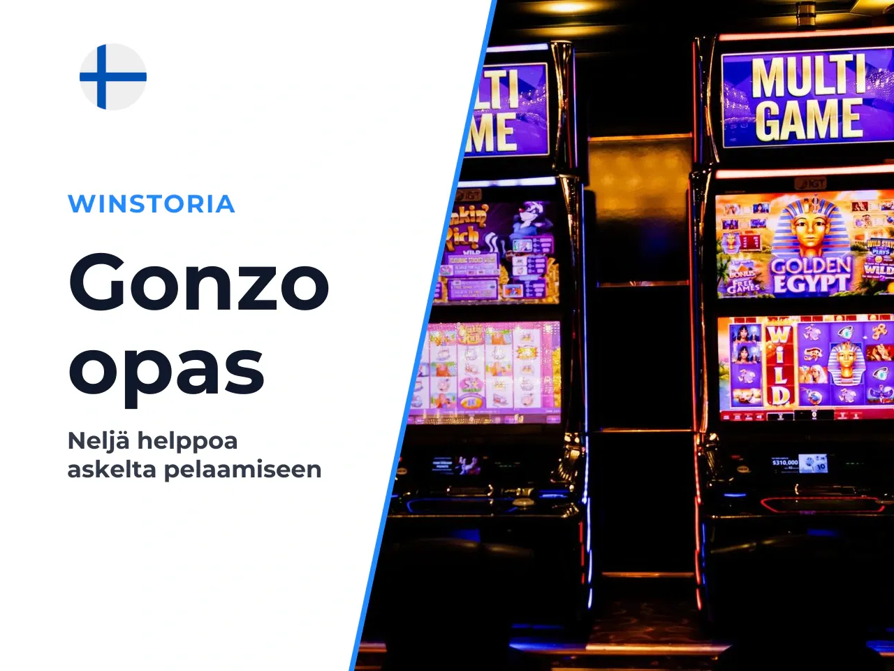 Neljä askelta Gonzo's Questin aloittamiseen. Kesto
