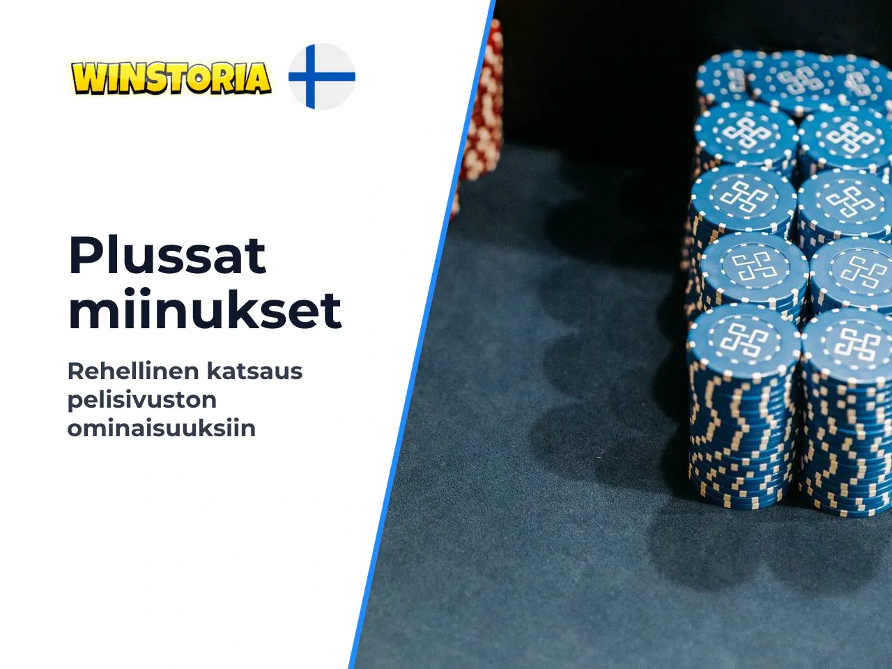 Winstoria casino plussat ja miinukset. Winstoria