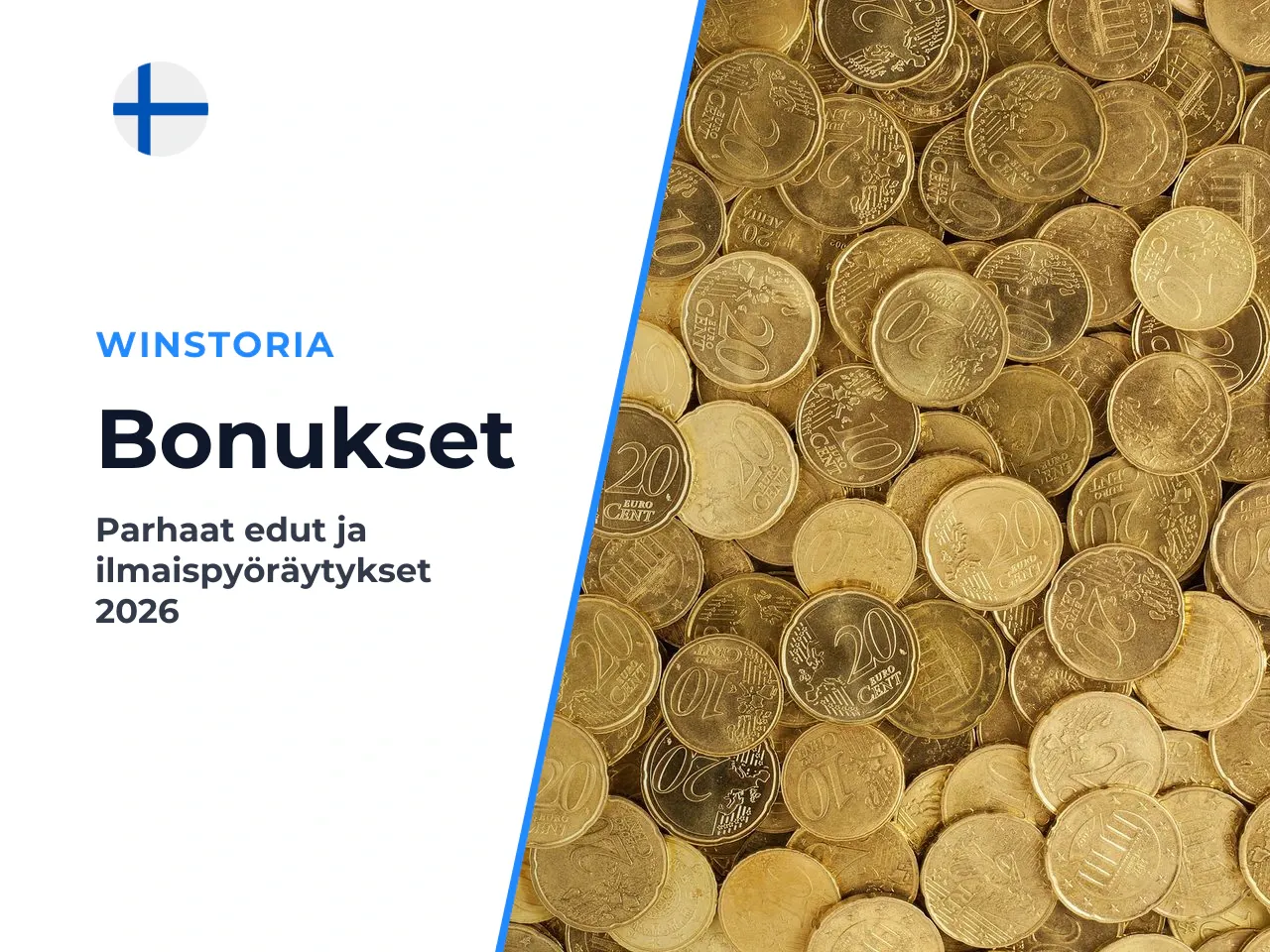 Winstoria Bonus promokoodit, ilmaiskierrokset ja kasinobonukset